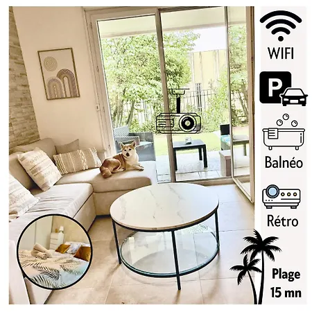 Temple Luxe- Balneo Et Jardin, Wifi, Parking Prive Securise Beziers