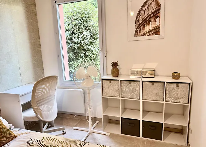 Temple Luxe- Balneo Et Jardin, Wifi, Parking Prive Securise * Μπεζιέ