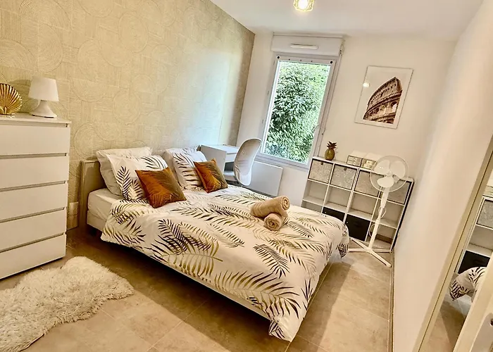 Temple Luxe- Balneo Et Jardin, Wifi, Parking Prive Securise Διαμέρισμα